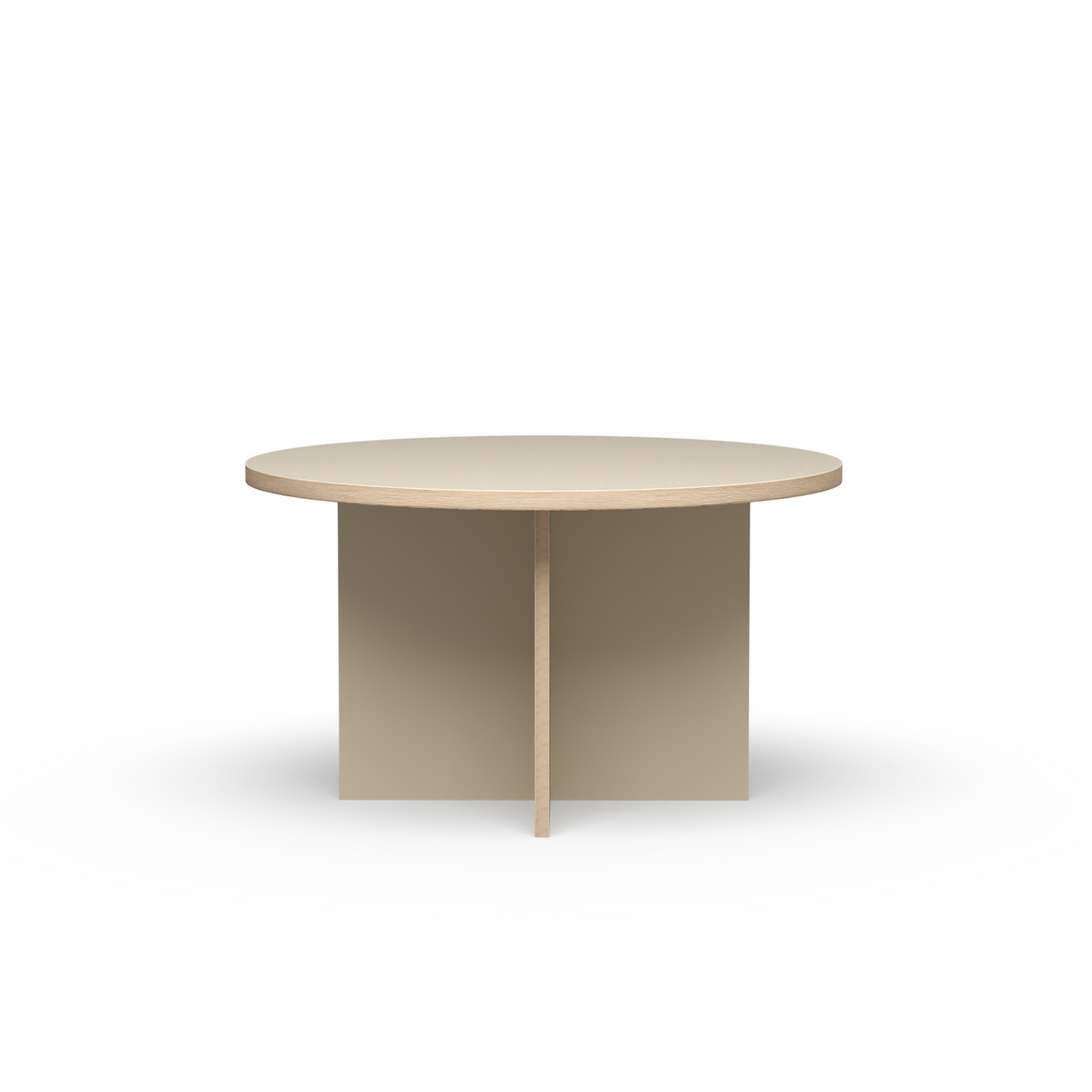 Spisebord Dining Table Round Cream