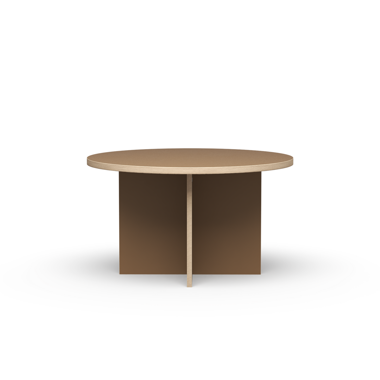 Spisebord Dining Table Round Brown