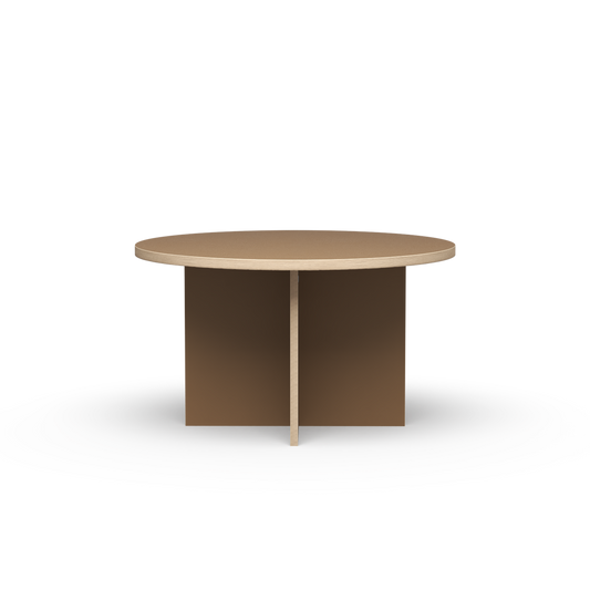 Spisebord Dining Table Round Brown