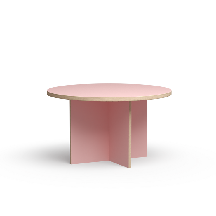 Spisebord Dining Table Round Pink