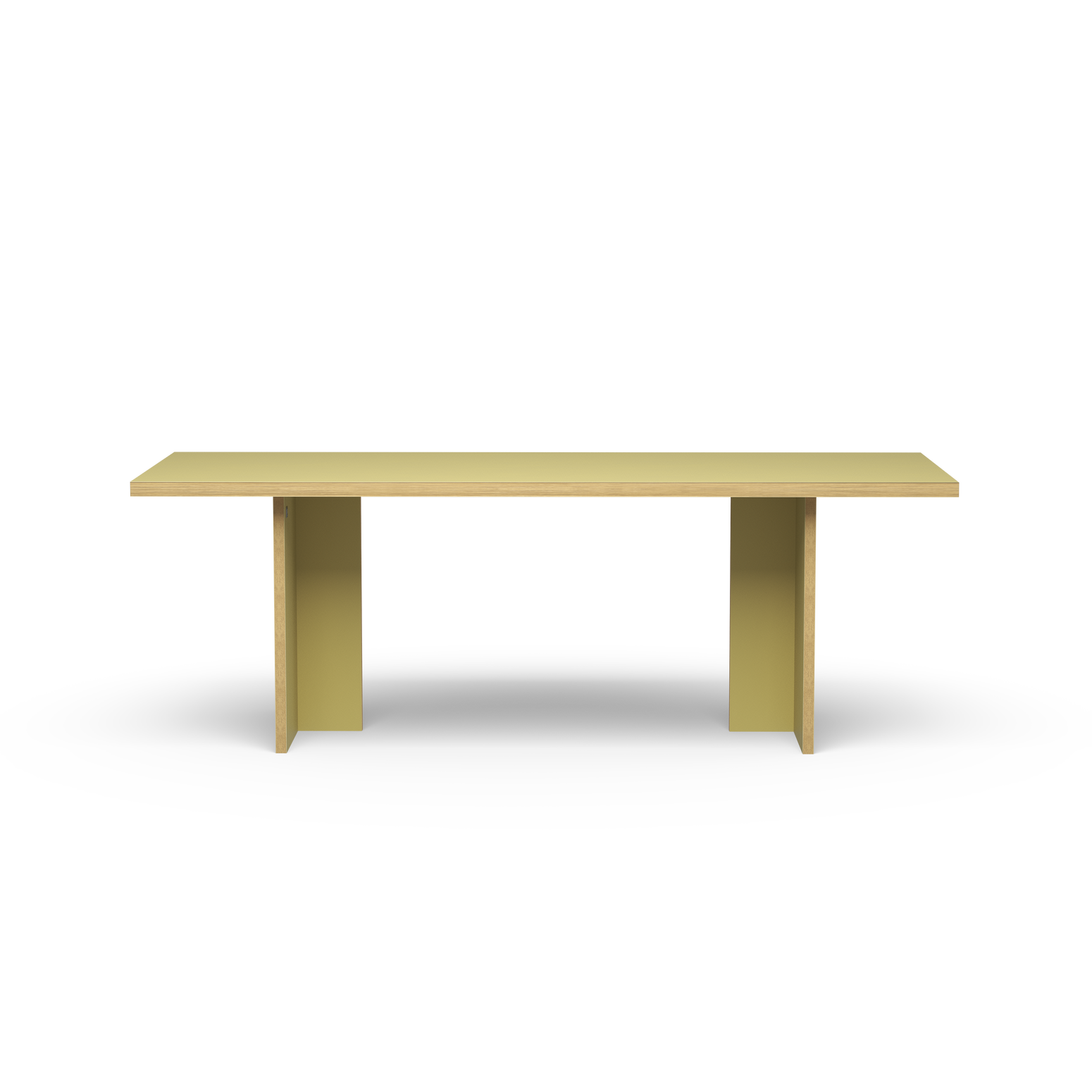 Spisebordet Dining Table Rectangular 220x90 cm Olive
