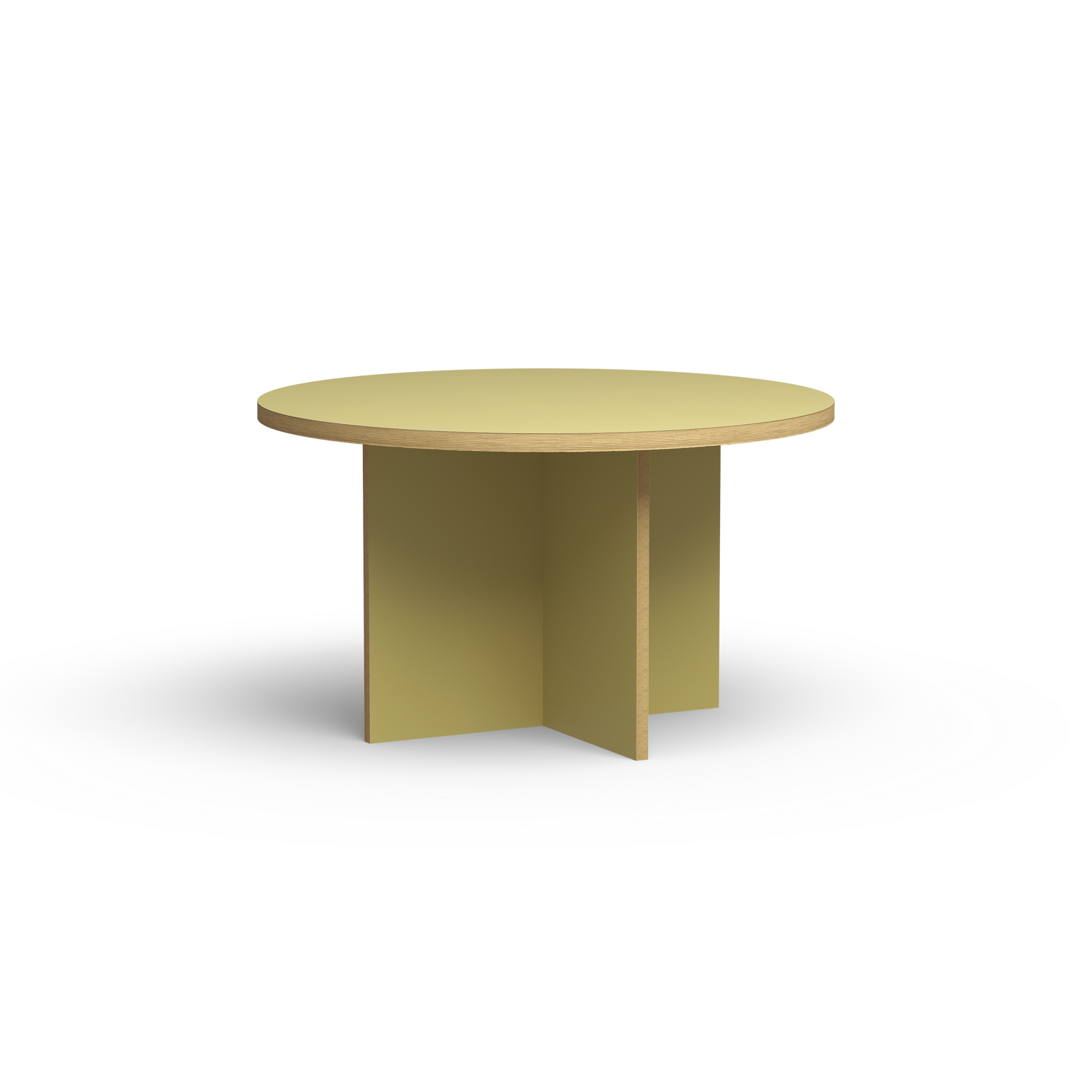Spisebord Dining Table Round Olive