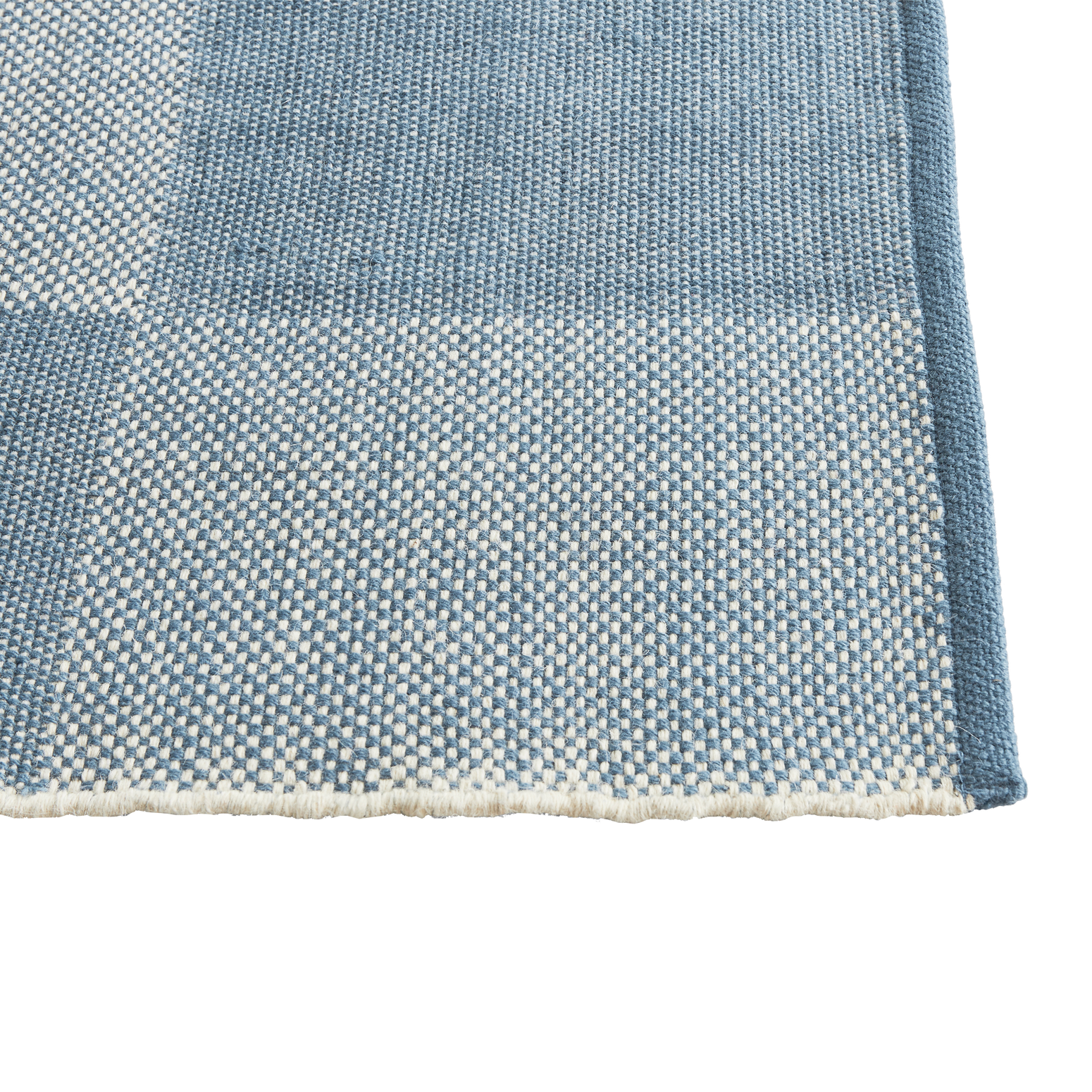 Teppe Check Rug fra Hay i fargen Light Blue