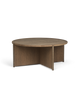 Sofabordet Cling Coffee Table fra Northern i røkt eik, Ø90 cm