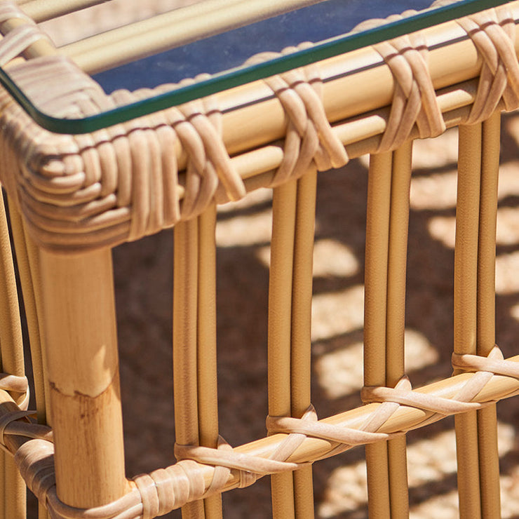 Utebord Caroline Side Table fra Sika Design i fargen Natural