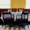 Varianten i Ultramarine Blue er siste tilskudd av farger i serien.  Denne ble lagt til som et mykere alternativ til den svarte utgaven av spisestolen Waiter XL Armchair. 
