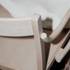 Spisestol Waiter XL Armchair, White Oiled Beech.
