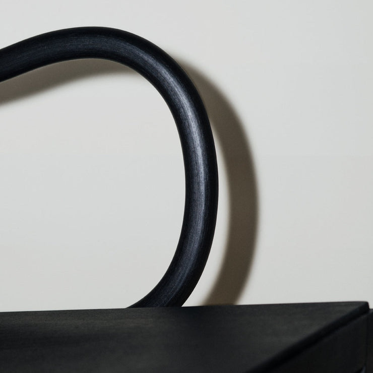 Spisestol Waiter XL Armchair, Black Stained Beech.