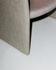 Lenestolen Crown Easy Armchair fra Massproductions i tekstilet Nori 7757/33 fra Romo Ruskin.