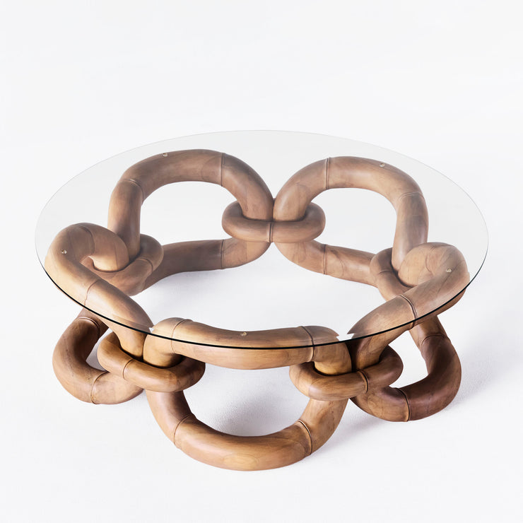 Sofabordet Bamboo Bracelet fra Dusty Deco