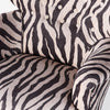 Lenestolen Elias Armchair Zebra fra Dusty Deco trukket i tekstil fra Limonta