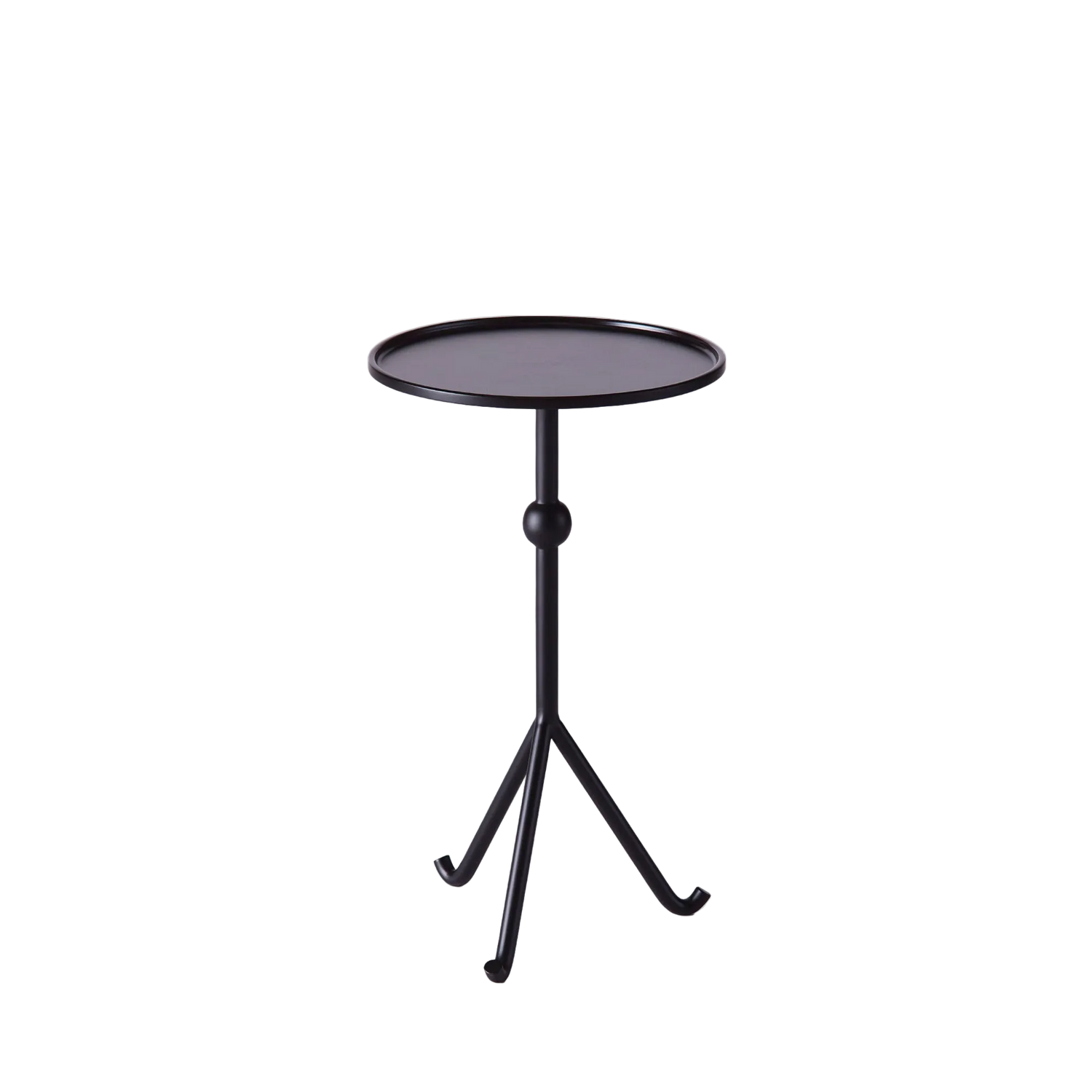 Sidebordet Dusty Martini fra Dusty Deco i svart massivt stål