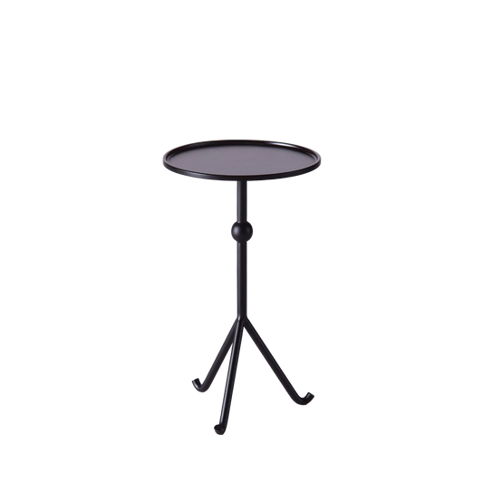 Sidebordet Dusty Martini fra Dusty Deco i svart massivt stål