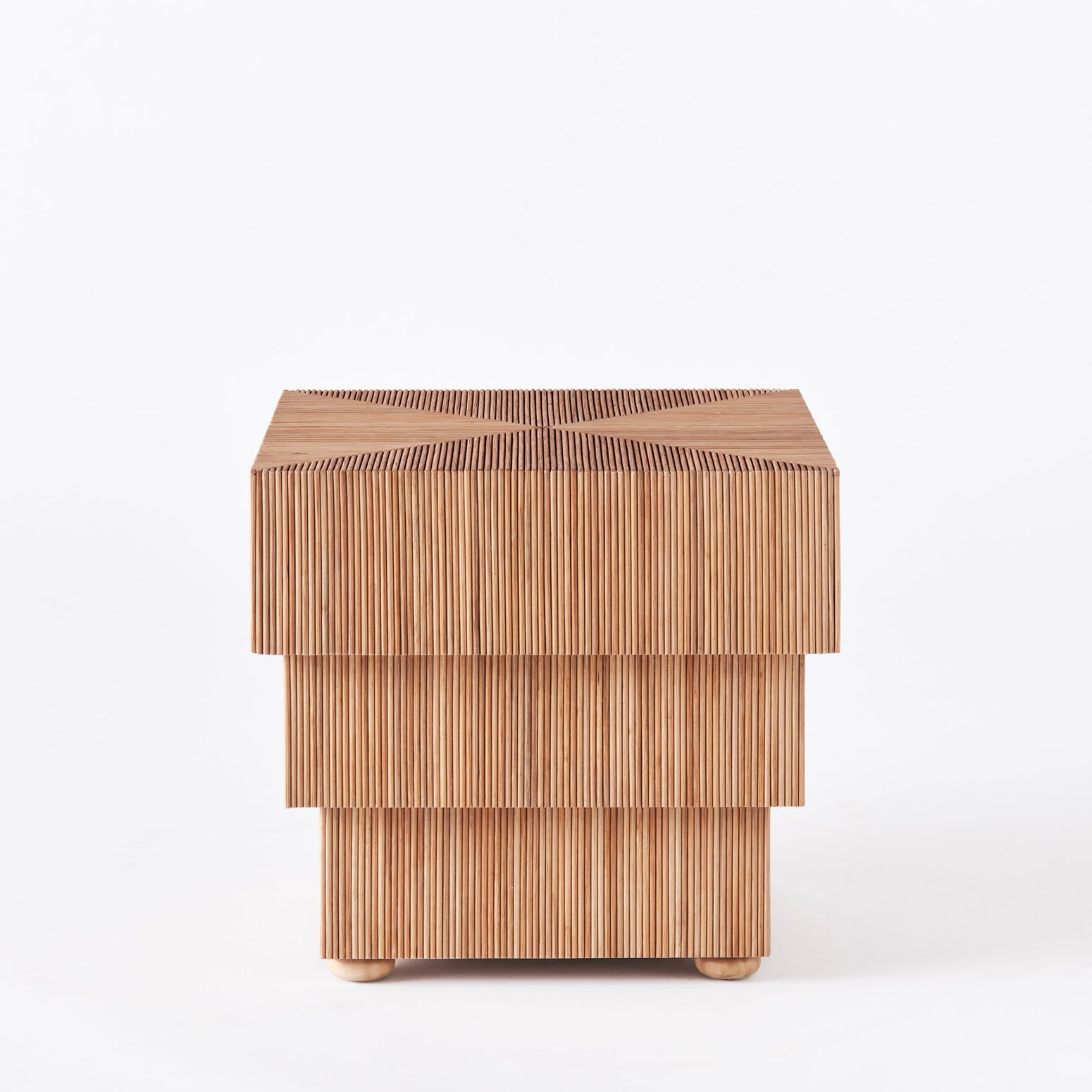 Sidebord i rotting, Mikado fra Dusty Deco