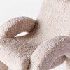 Lenestol Arco small fra Dusty Deco i lys beige saueull, 09 Moonlight fra Skandilock 