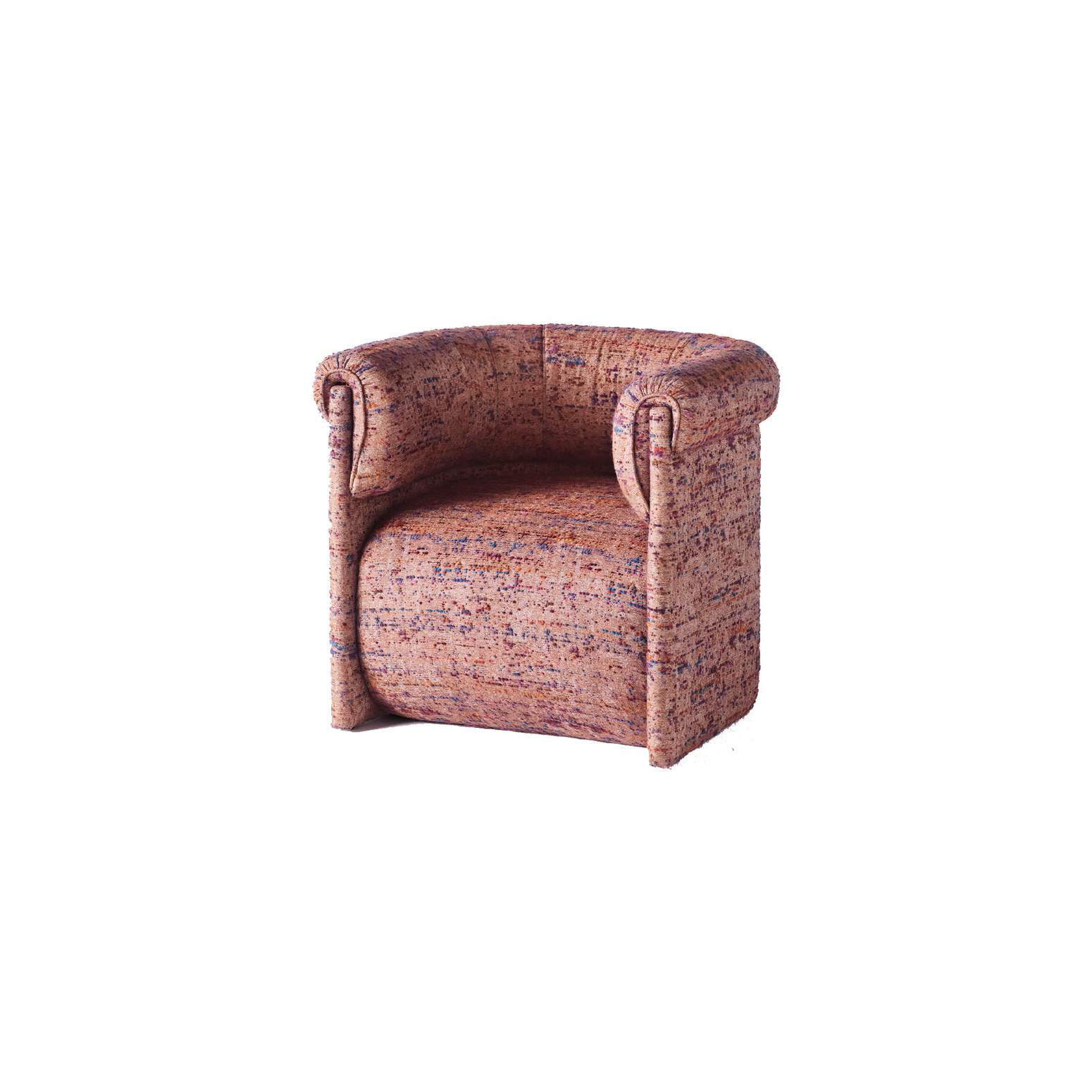 I kjent Dusty Deco ånd kommer lenestolen Decadent Lounge Chair i to fantastiske tekstilvarianter – velg mellom lilla sebramønstret jacquard eller rosamønstret bouclé. Denne vil skille seg ut i interiøret hjemme, enten du setter den i kontrast mot andre ensfargede møbler eller lar den stå i en miks med andre mønstrede møbler. 