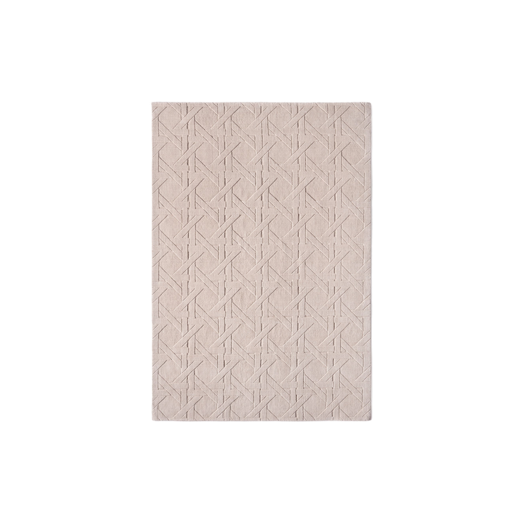 Teppe Manuela Rug fra Dusty Deco i beige/ Light Beige.