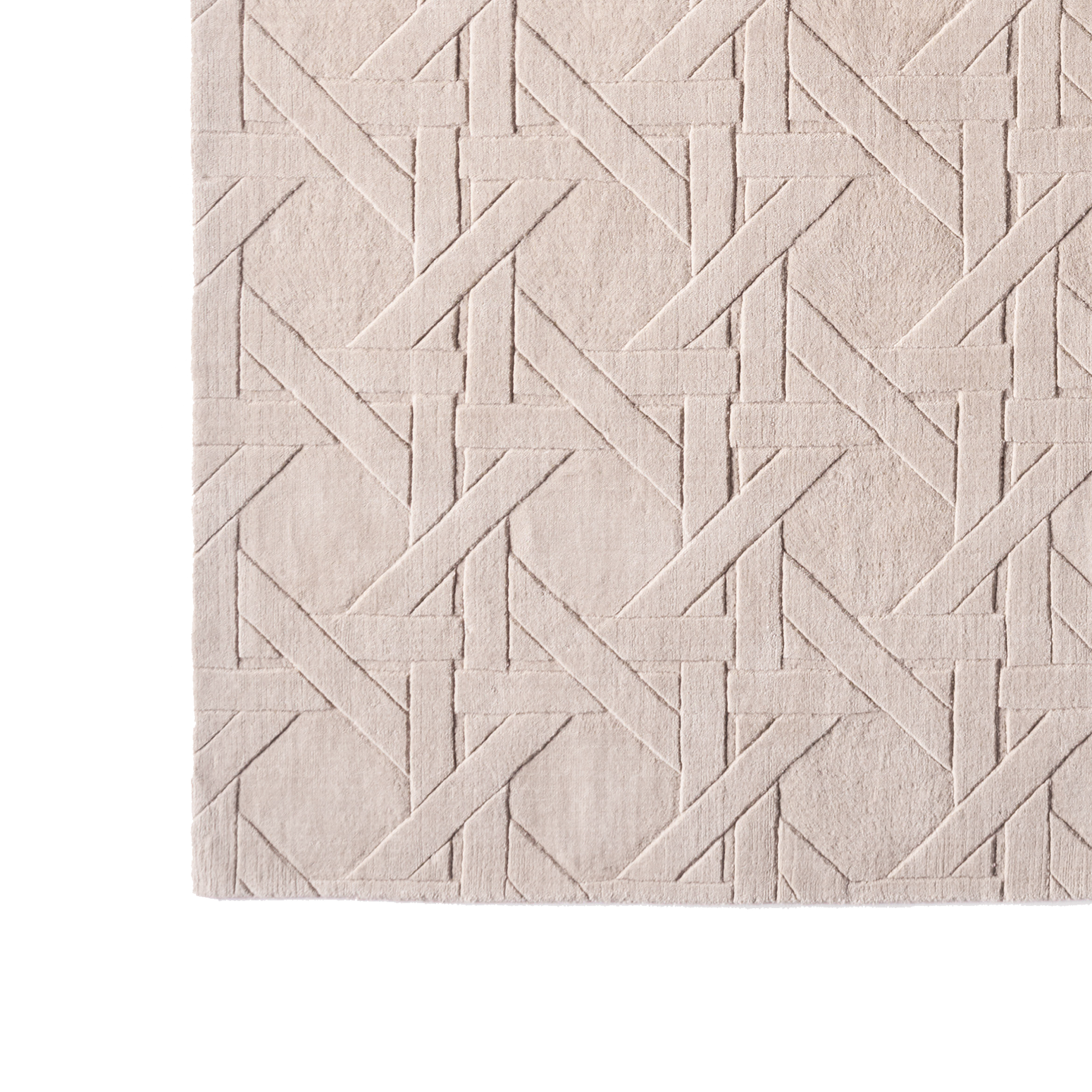 Teppe Manuela Rug fra Dusty Deco i beige/ Light Beige.
