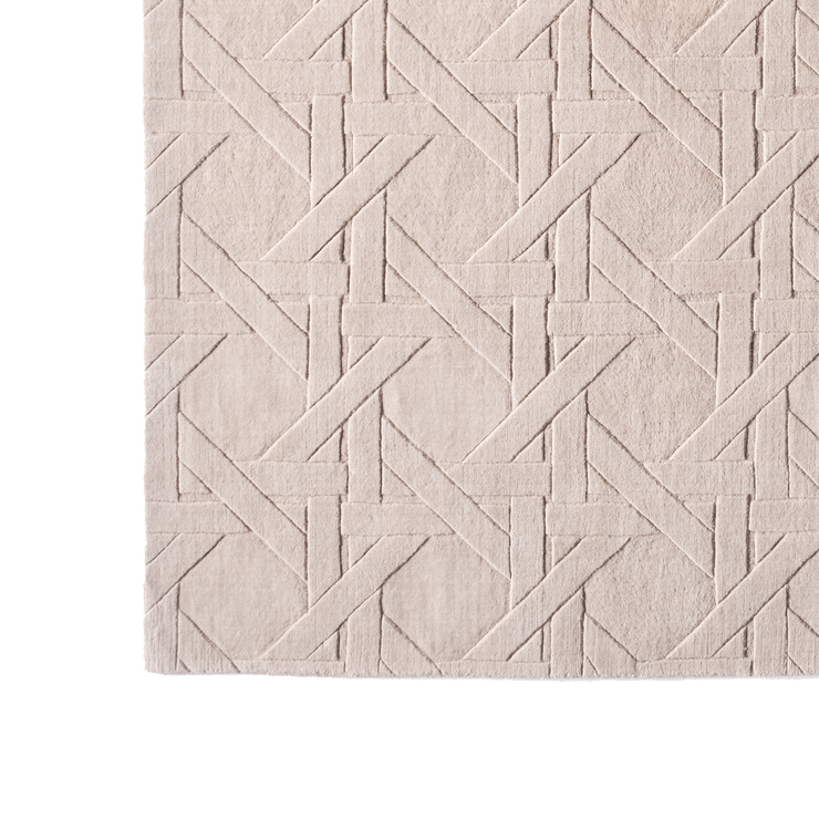 Teppe Manuela Rug fra Dusty Deco i beige/ Light Beige.