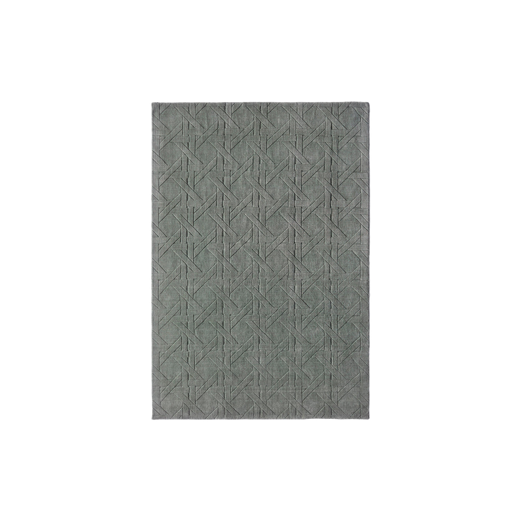 Teppe Manuela Rug fra Dusty Deco i salviegrønt/ Sage.