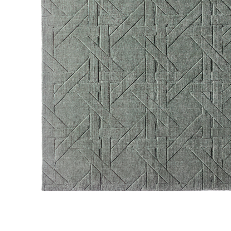 Teppe Manuela Rug fra Dusty Deco i salviegrønt/ Sage.