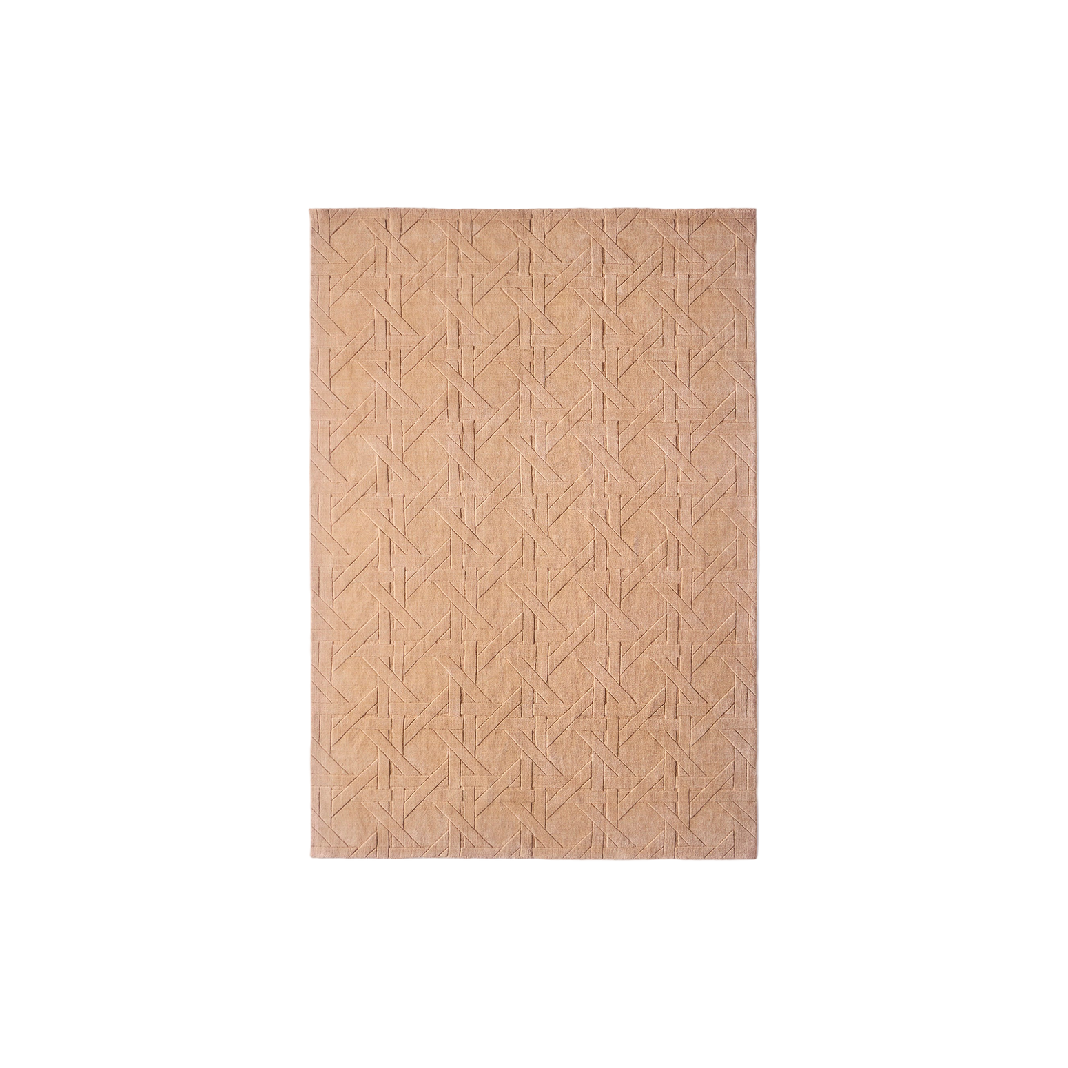 Teppe Manuela Rug fra Dusty Deco i oransje/ Warm Vanilla.