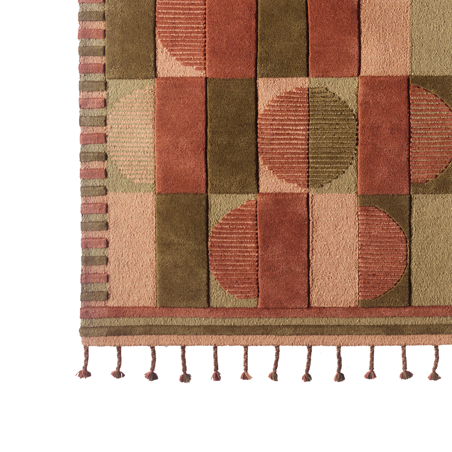 Teppe Murillo Rug Multi Neutral fra Dusty Deco.