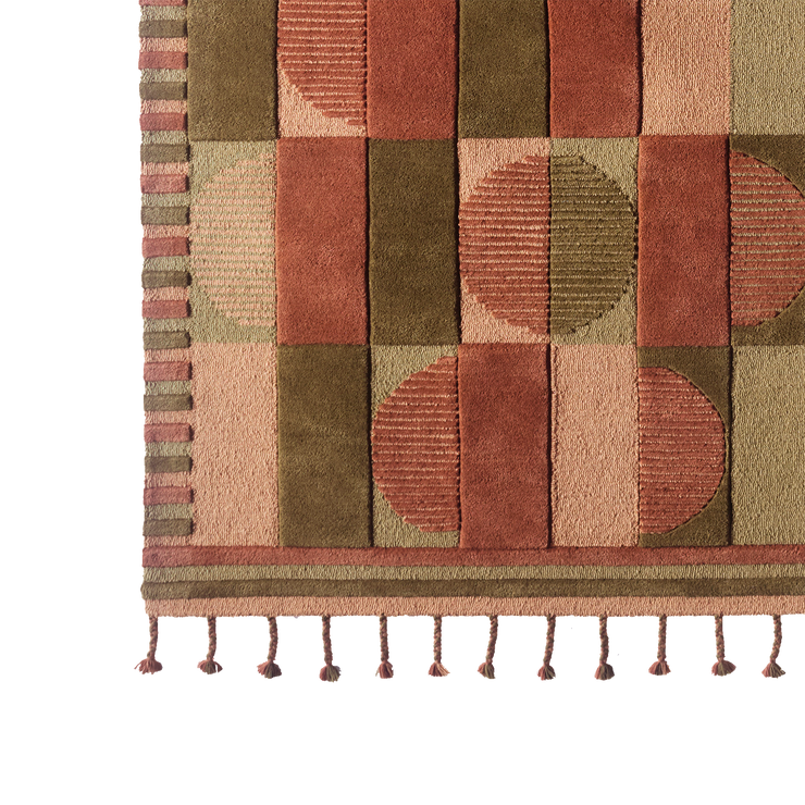 Teppe Murillo Rug Multi Neutral fra Dusty Deco.