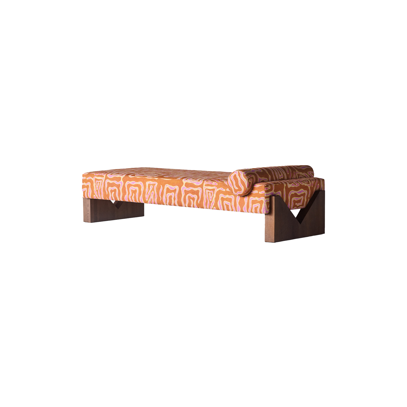 Dagseng V Daybed Beaten Track i Peach / terracotta fra Dusty Deco.
