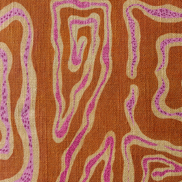 Sofa Lola Beaten Track i Peach / terracotta fra Dusty Deco.