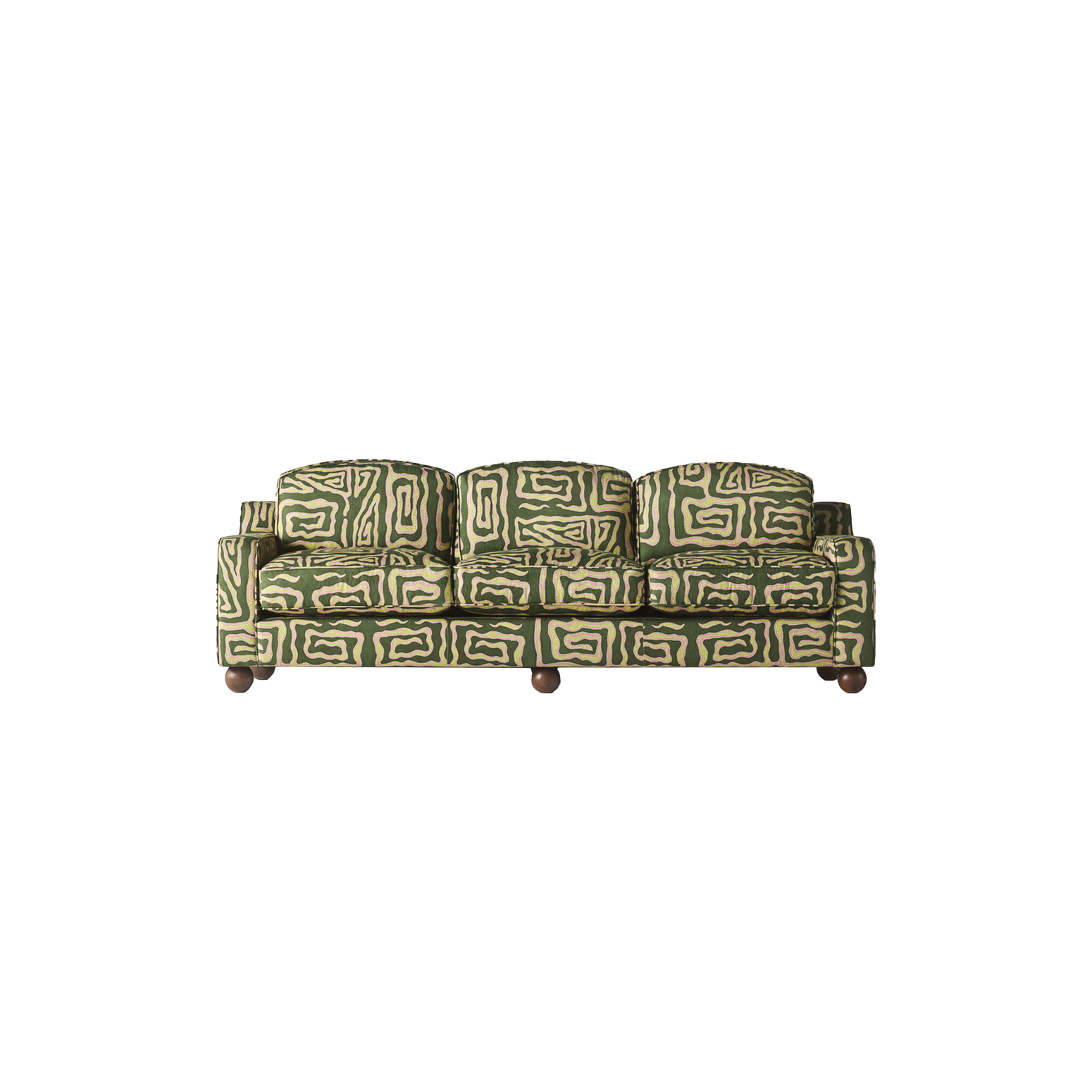 Sofa Lola Beaten Track i Green / grønn fra Dusty Deco.