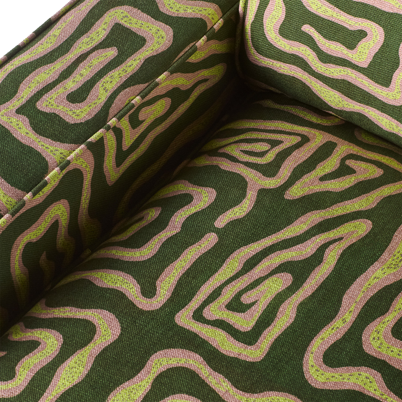 Sofa Lola Beaten Track i Green / grønn fra Dusty Deco.