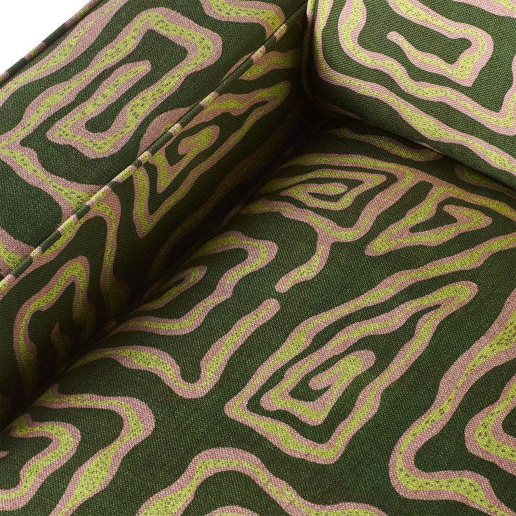 Sofa Lola Beaten Track i Green / grønn fra Dusty Deco.