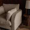 Miles Armchair Boucle Beige fra Dusty Deco.