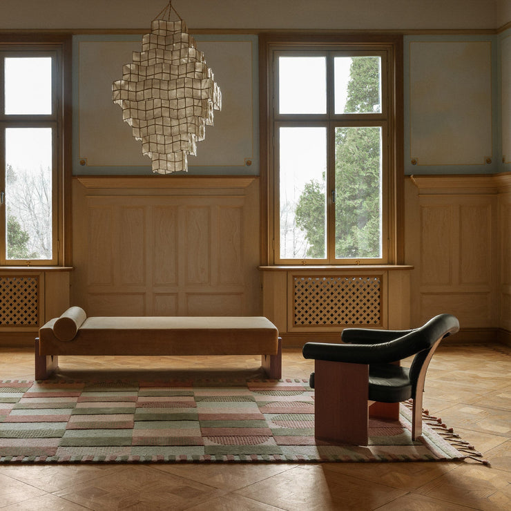 Teppe Murillo Rug Multi Neutral fra Dusty Deco.