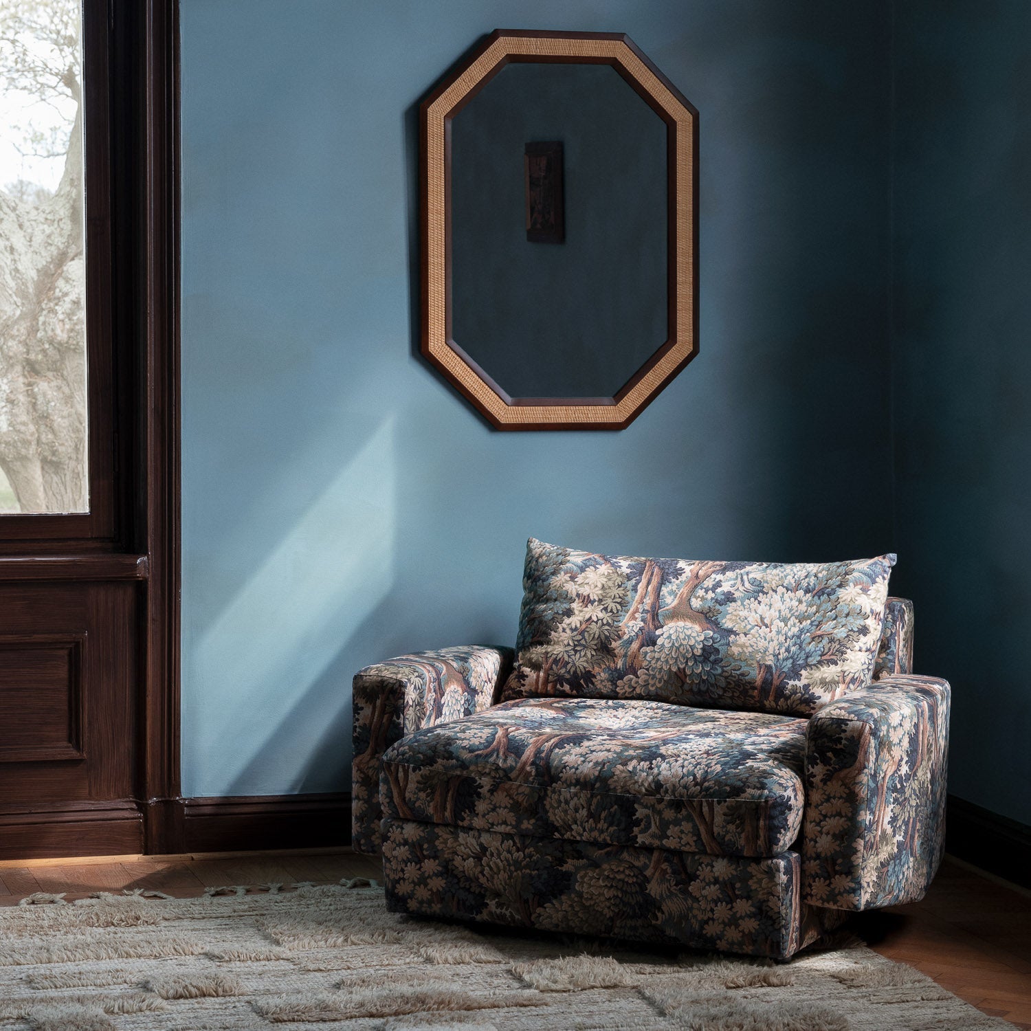 Speilet Rattan Mirror fra Dusty Deco