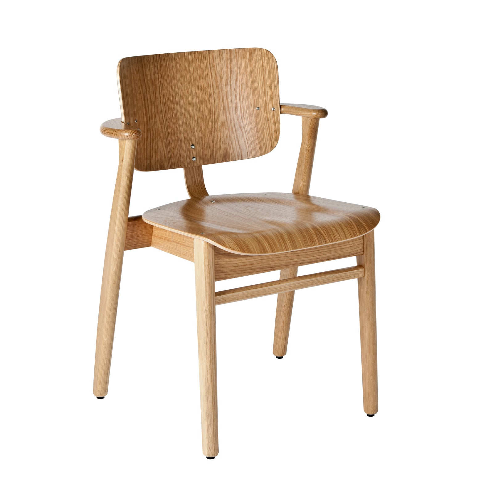 Domus Chair fra Artek i eik, lakkert