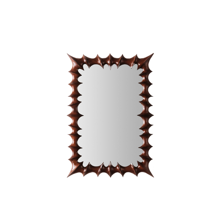 Inspirert av brutalismens rå og kraftfulle stiluttrykk har Dusty Deco skapt den eklektiske speilkolleksjonen Brutalist Mirror med oppsiktsvekkende rammer som garantert blir lagt merke til.