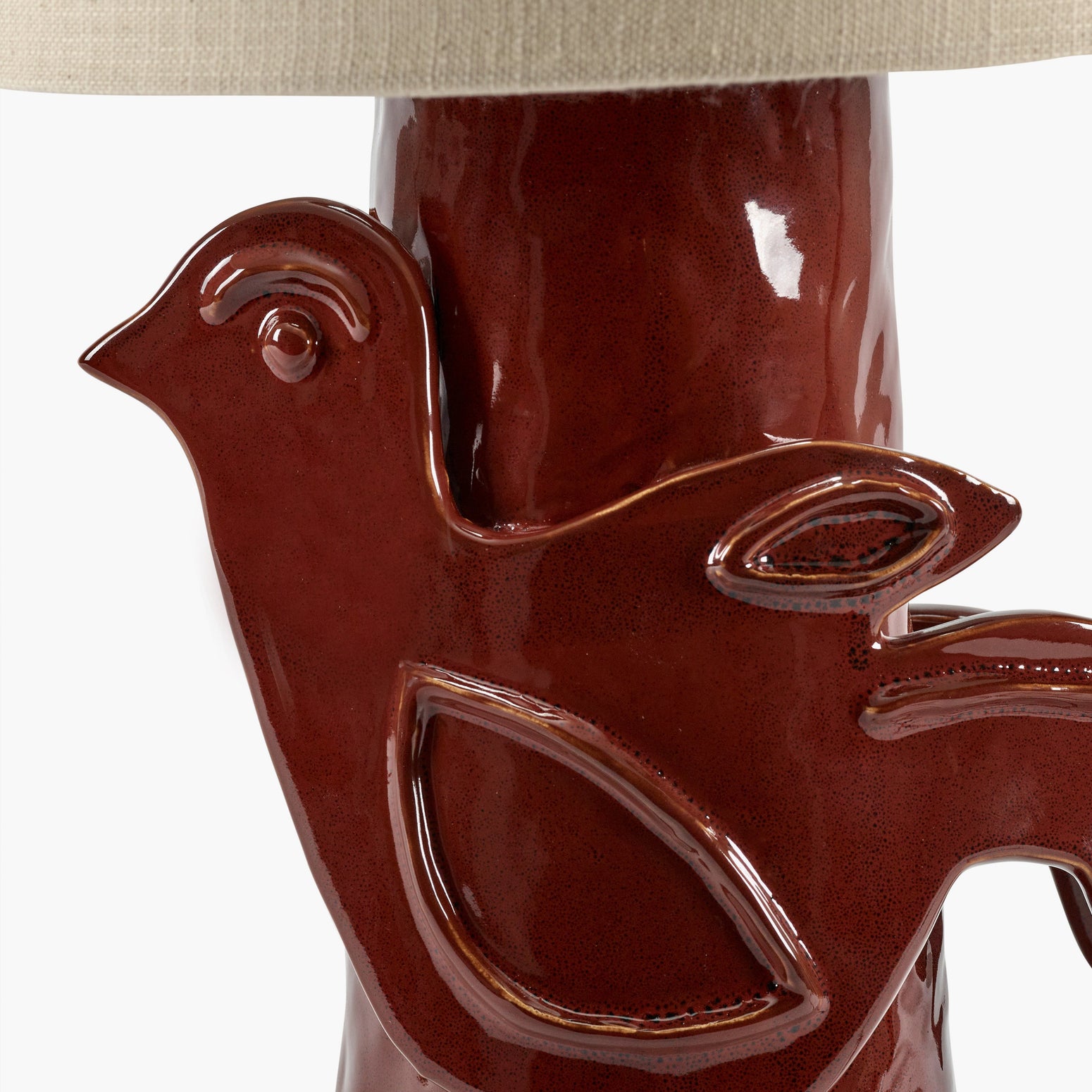 Bordlampe Paloma fra Serax, rød