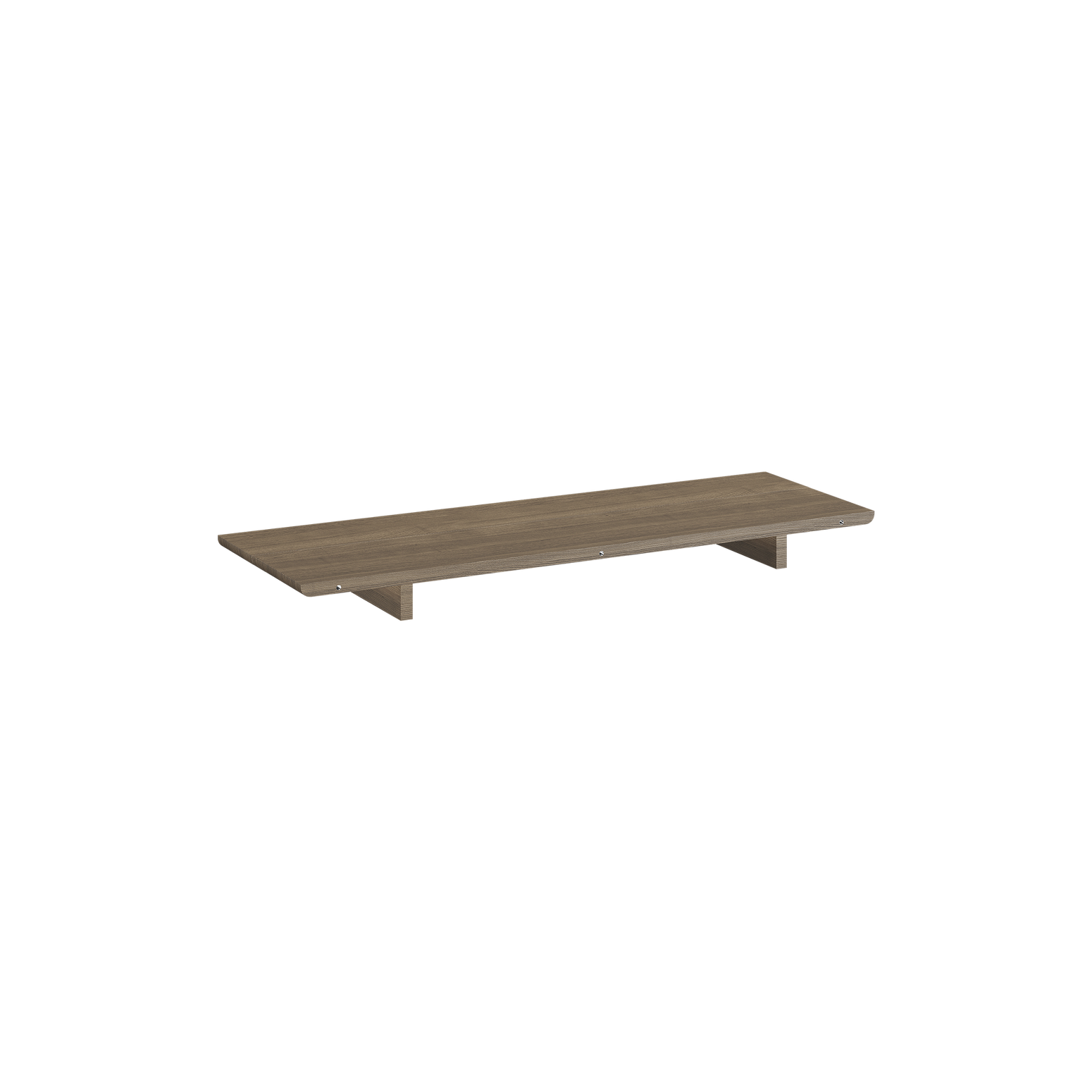 Spisebord Expand Dining Table Circular Ø140 cm i røkt eik / Smoked Oak Finish, med én ileggsplate, fra Northern.