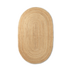 Ovalt teppe: Teppe Eternal Oval Rug Natural fra Ferm Living