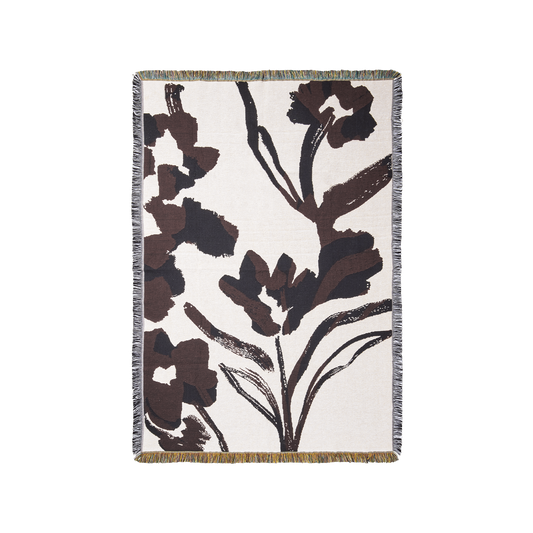 Pledd Cilla Tapestry Blanket fra Ferm Living.