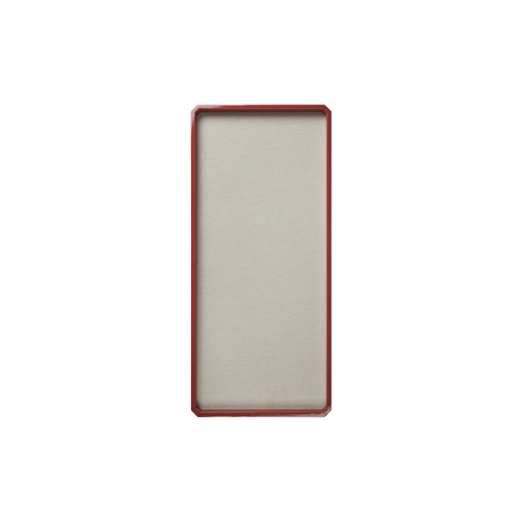 Oppslagstavle Nova Pinboard fra Ferm Living i rød (Red Picante).