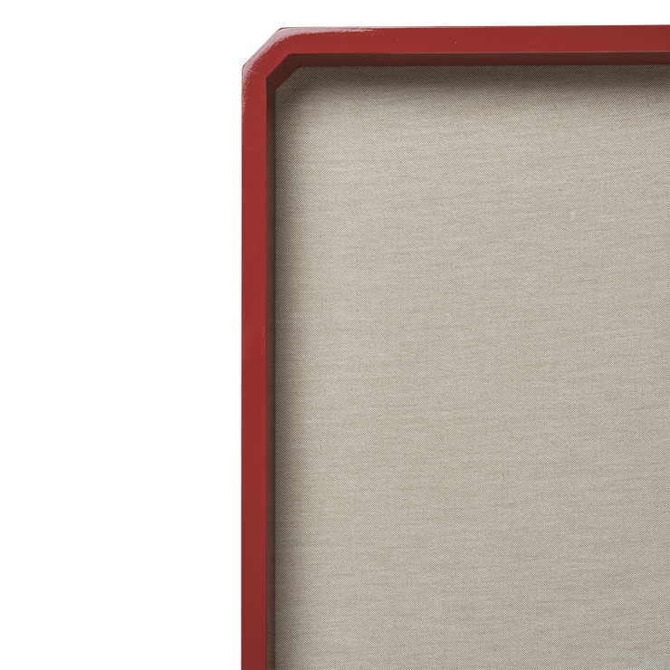 Oppslagstavle Nova Pinboard fra Ferm Living i rød (Red Picante).