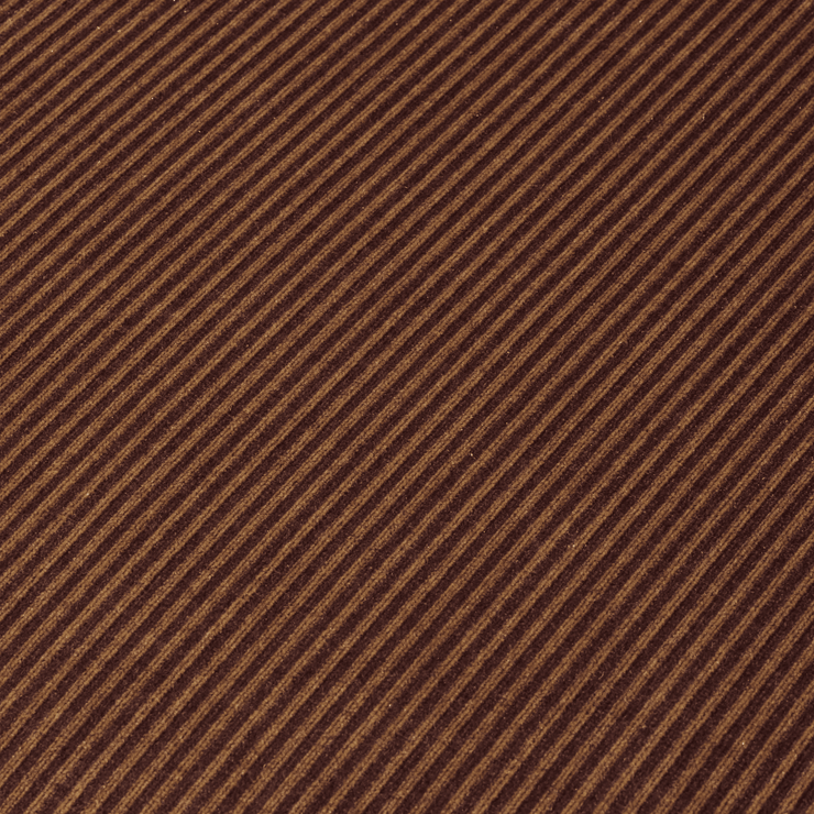 Tekstil Devoré Velvet i fargen Rust