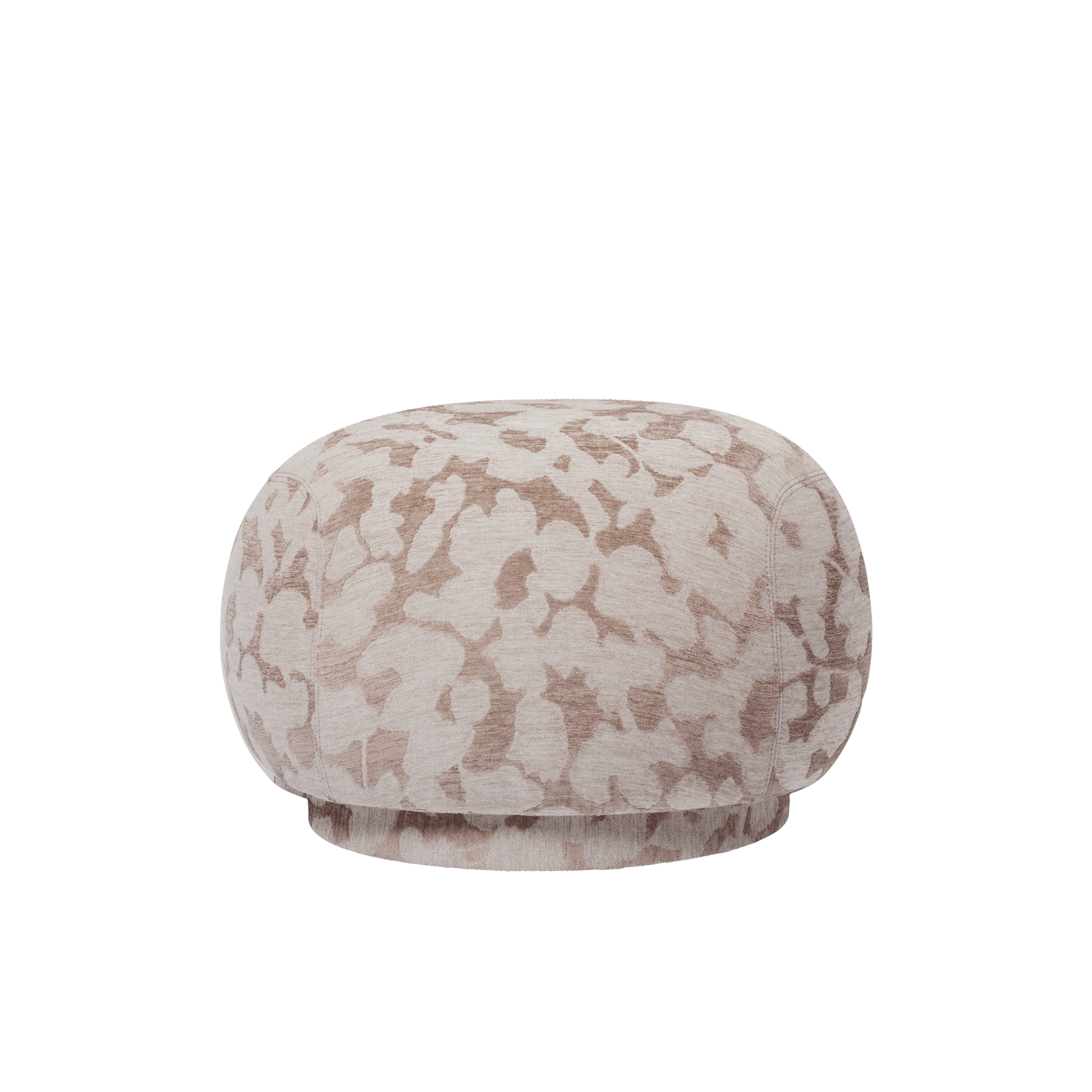 Puff Rico Pouf fra Ferm Living i tekstilet Cilla Taupe