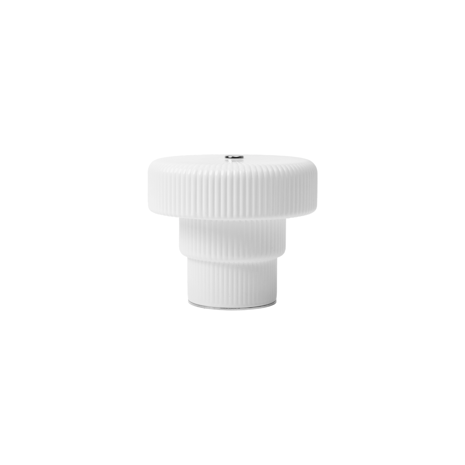 Oppladbar bordlampe Ripple Portable Lamp fra Ferm Living.