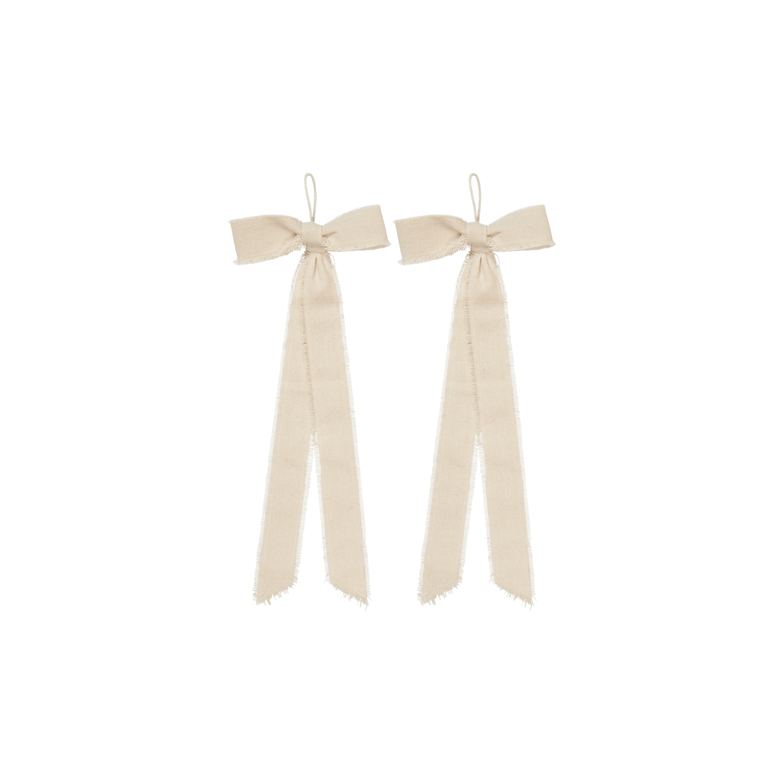 Sløyfe Bow Decoration Small, sett på 2 stk fra Ferm Living.