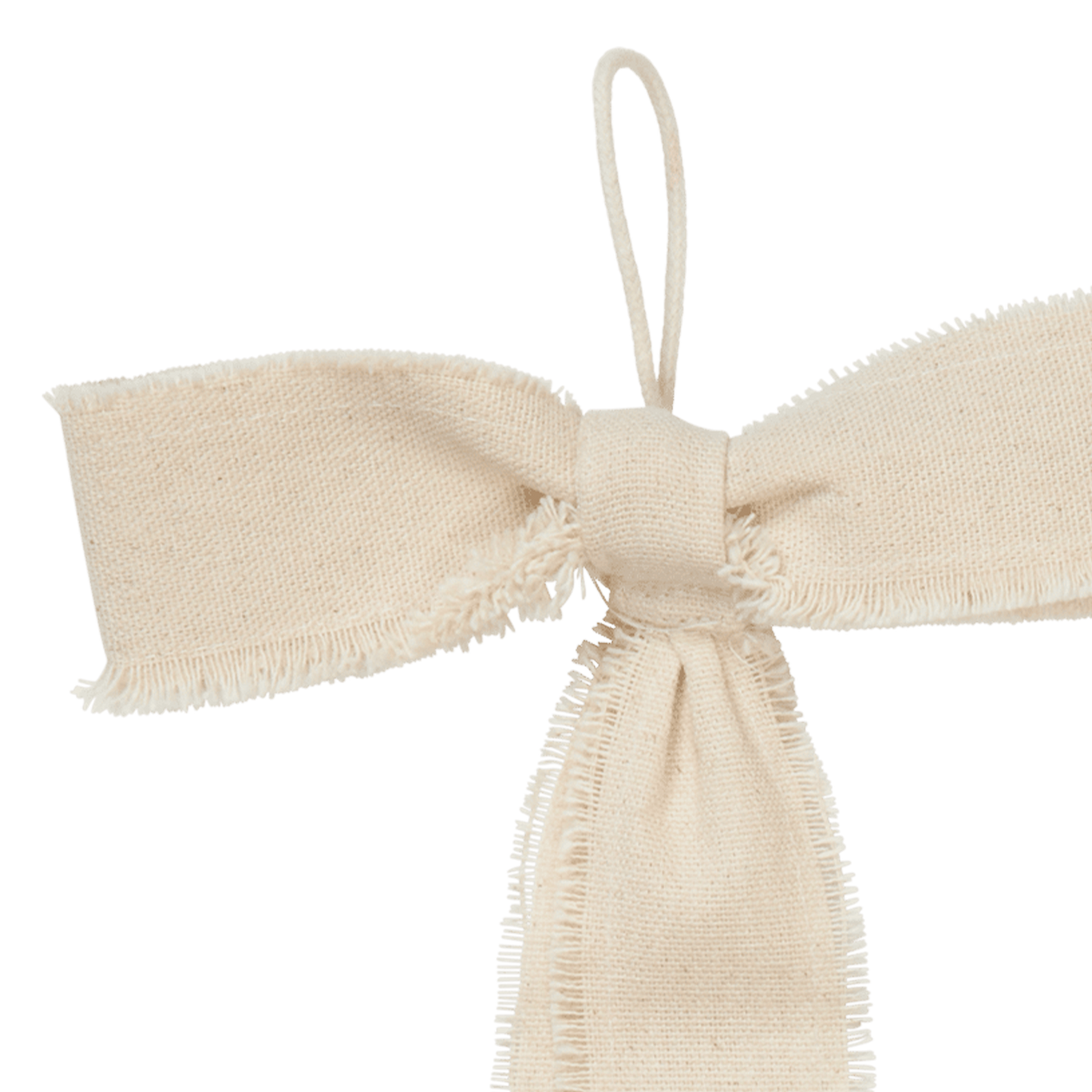 Sløyfe Bow Decoration Small, sett på 2 stk fra Ferm Living.