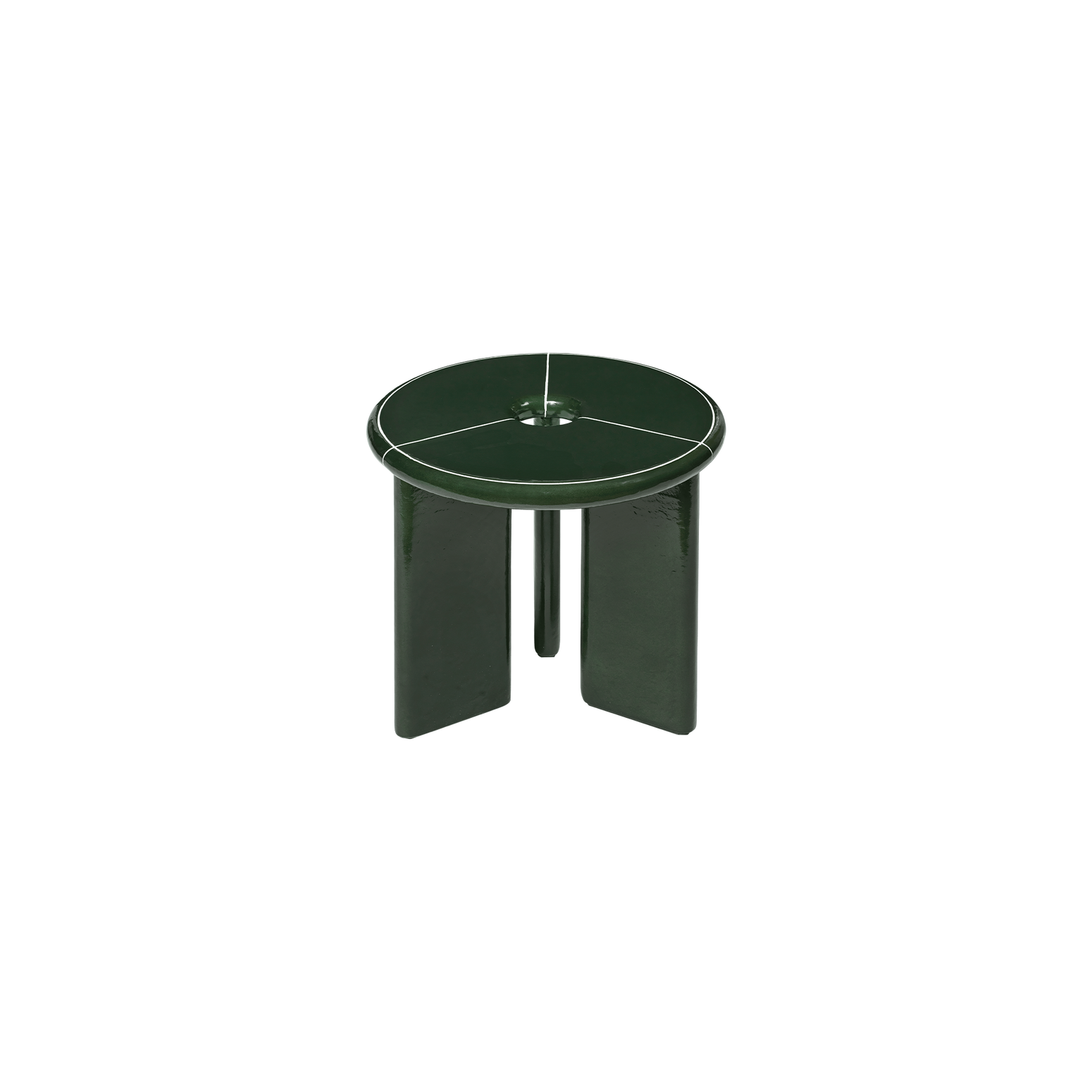 Sidebordet Deya Side Table fra kolleksjonen Ferm Living x Utzon – Can Lis.